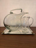 Handblown Glass Wine Pitcher - 2 sizes