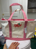 Medium Tote - Coated Canvas