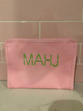 Coated Fabric MAHJ Pouch