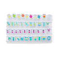Ice Blue & Brights Travel Mahjong Set