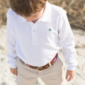Boys Belt Flags on Navy