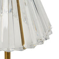 LED Portable Cordless Table Lamp with Acrylic Shade
