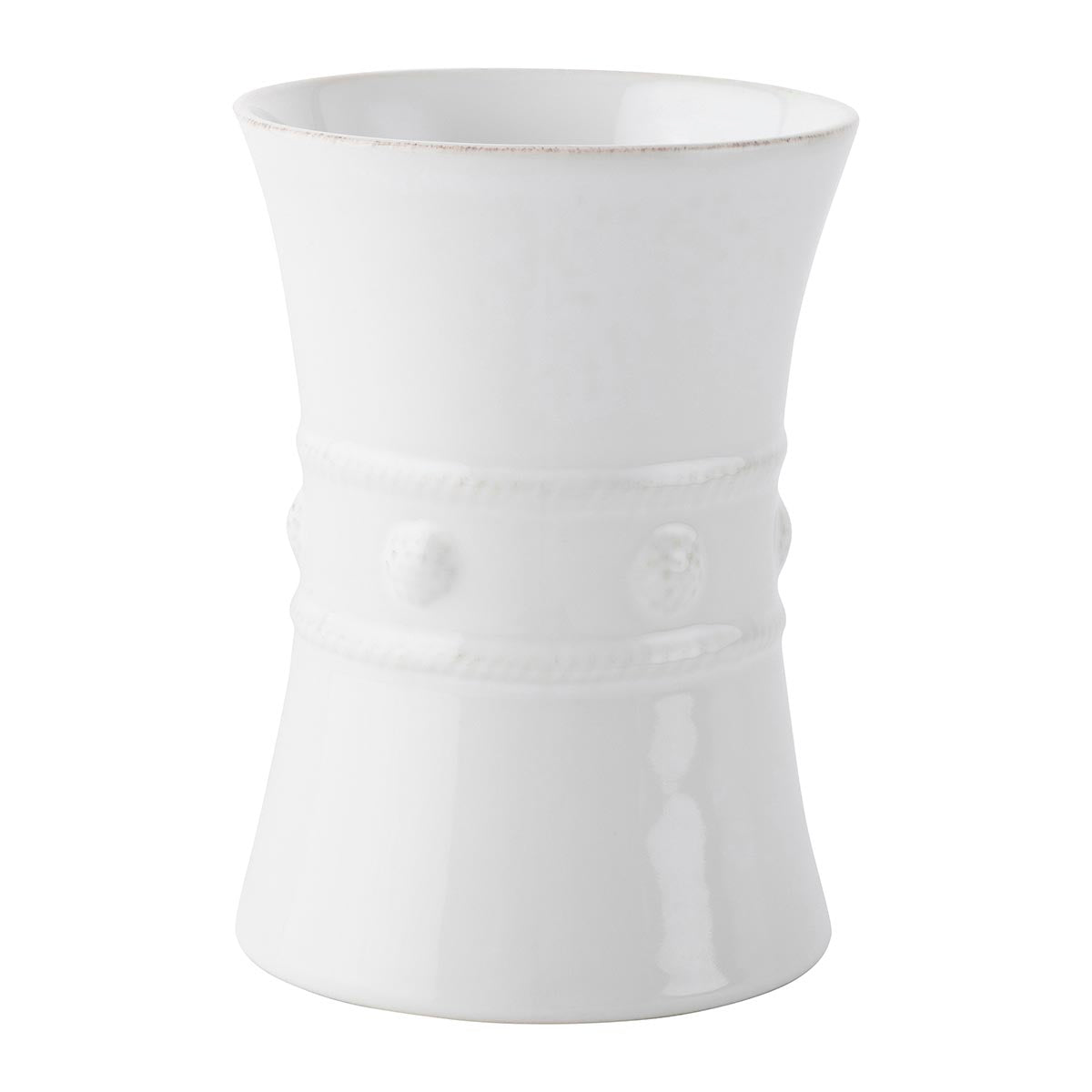 Juliska Berry & Thread Whitewash Utensil Crock/Wine Cooler