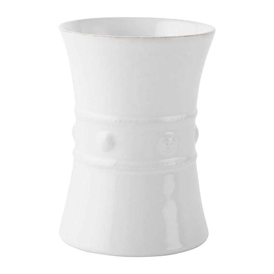 Juliska Berry & Thread Whitewash Utensil Crock/Wine Cooler