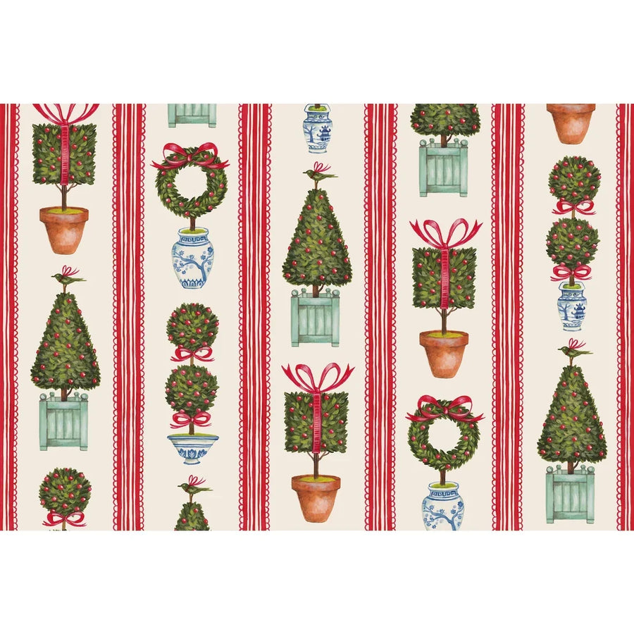 Holiday Topiary Placemat