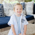 Kids’ Cover Up Blue Stripe