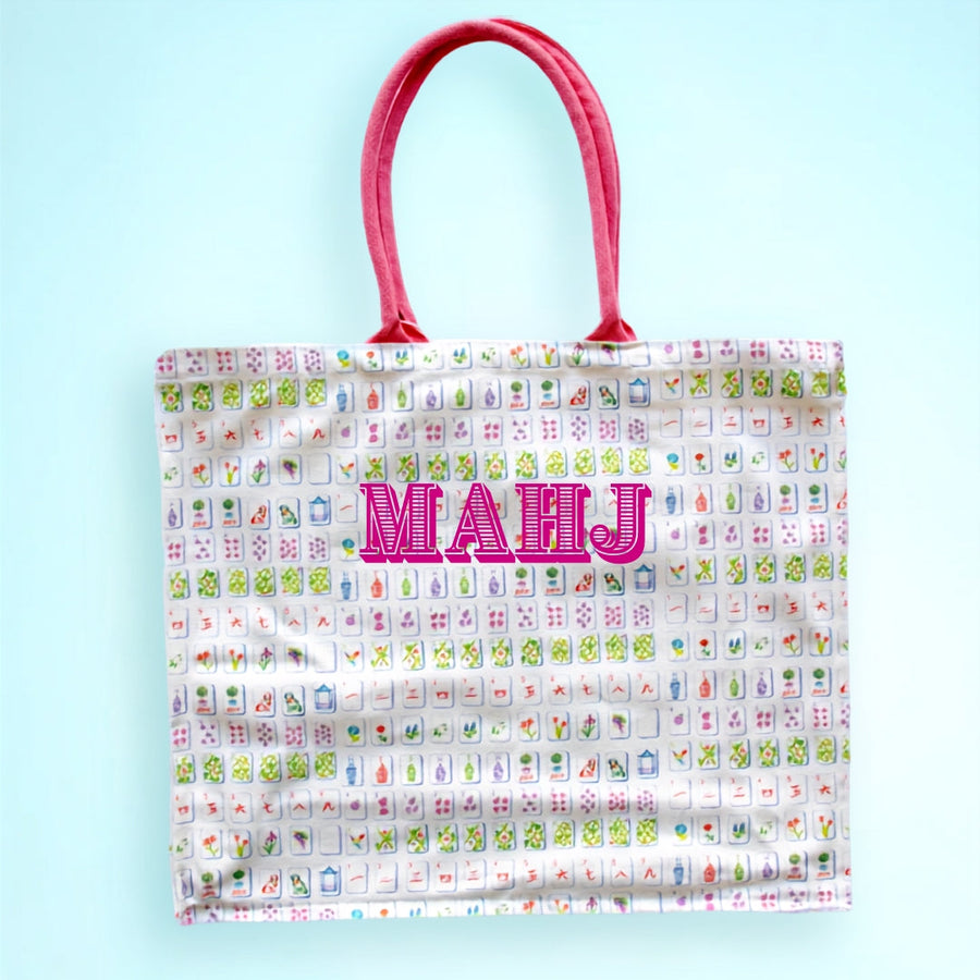 Mahjong Tiles Tote Bag