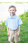 Boys' Seersucker Button Down