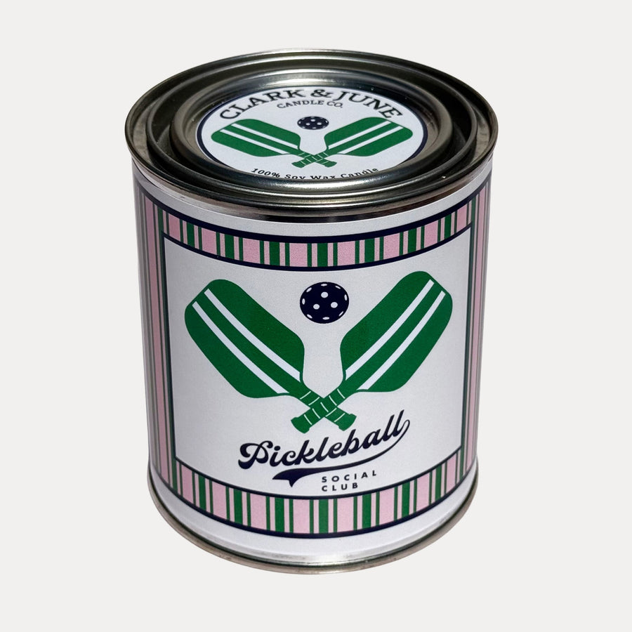 PICKLEBALL | OLIVE LEAF - CEDAR - BLACK FIG | 14OZ SOY CANDLE
