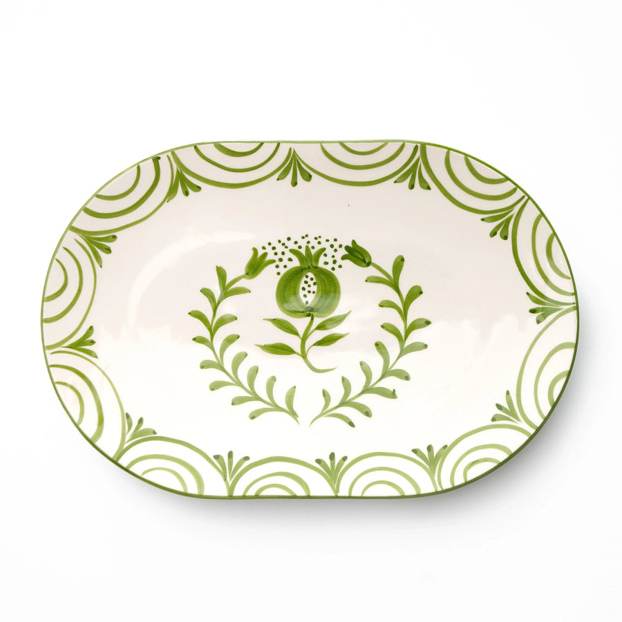 Pomegranate Crest Green Charcuterie Platter