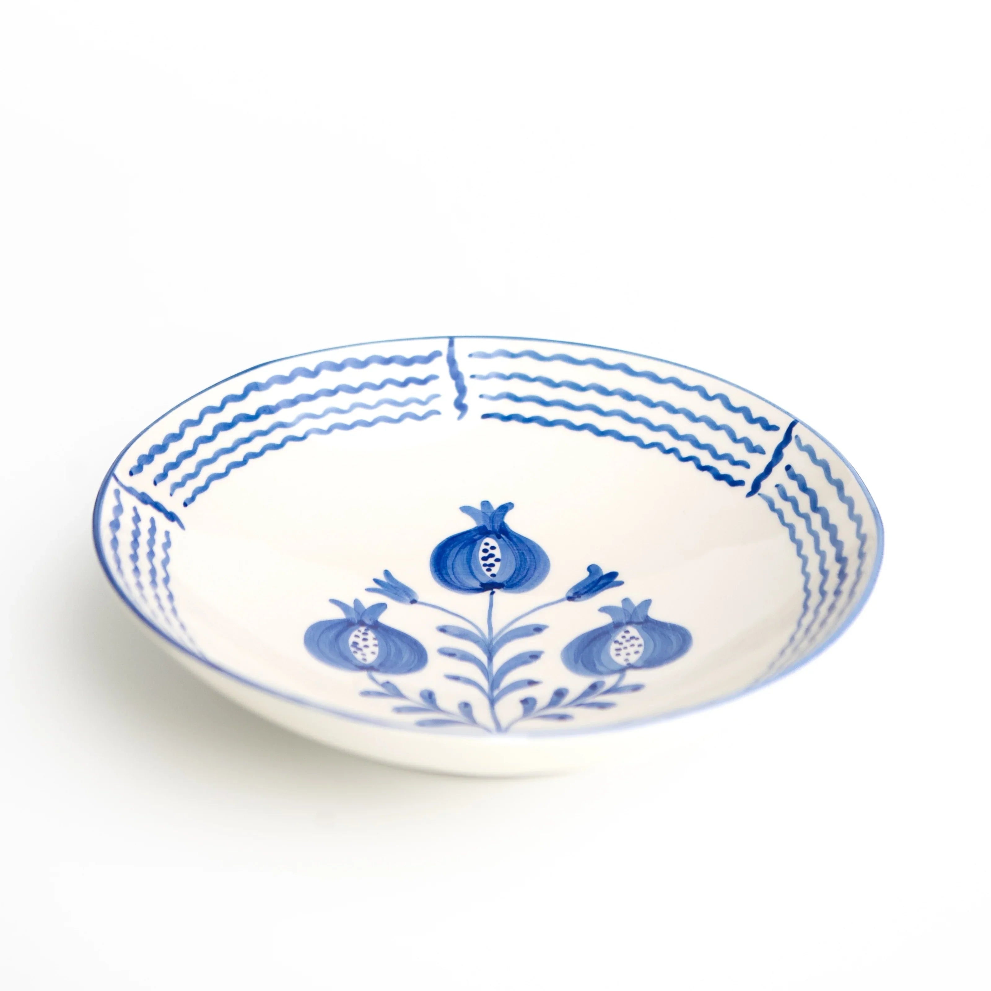 Pomegranate Crest Green Salad Serving Bowl (Copy)