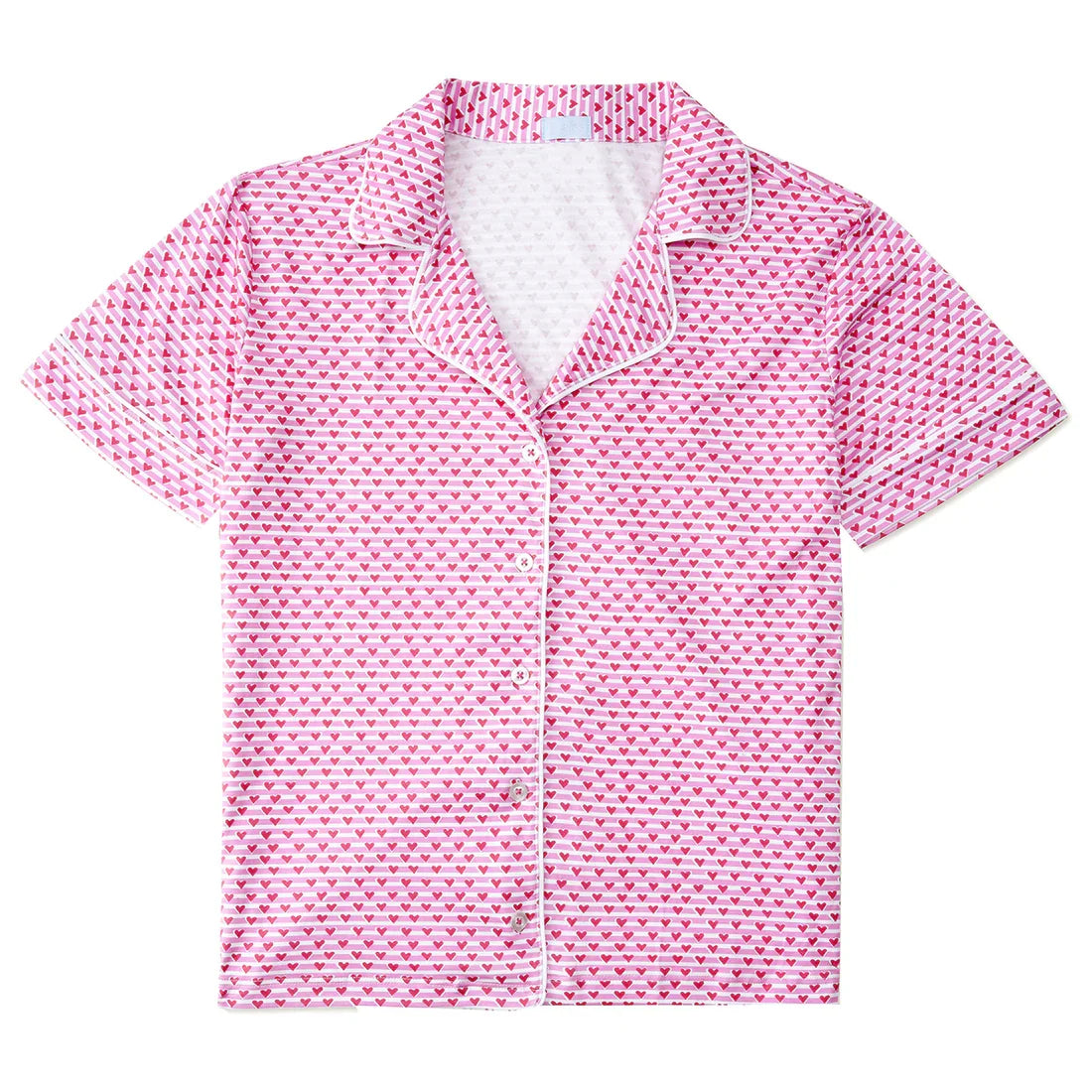 Women's Pajamas Pink Heart Set