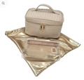 TRVL Luxe Woven Train Case