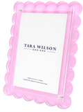 Tara Wilson Acrylic Scallop Frame - 4x6 or 5x7
