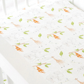 Safari Crib Sheet by Fort Weekend