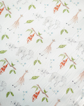 Safari Crib Sheet by Fort Weekend