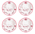 Juliska Country Estate Winter Frolic Melamine Dinner Plate Set/4