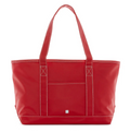 Coated Canvas Midi Tote
