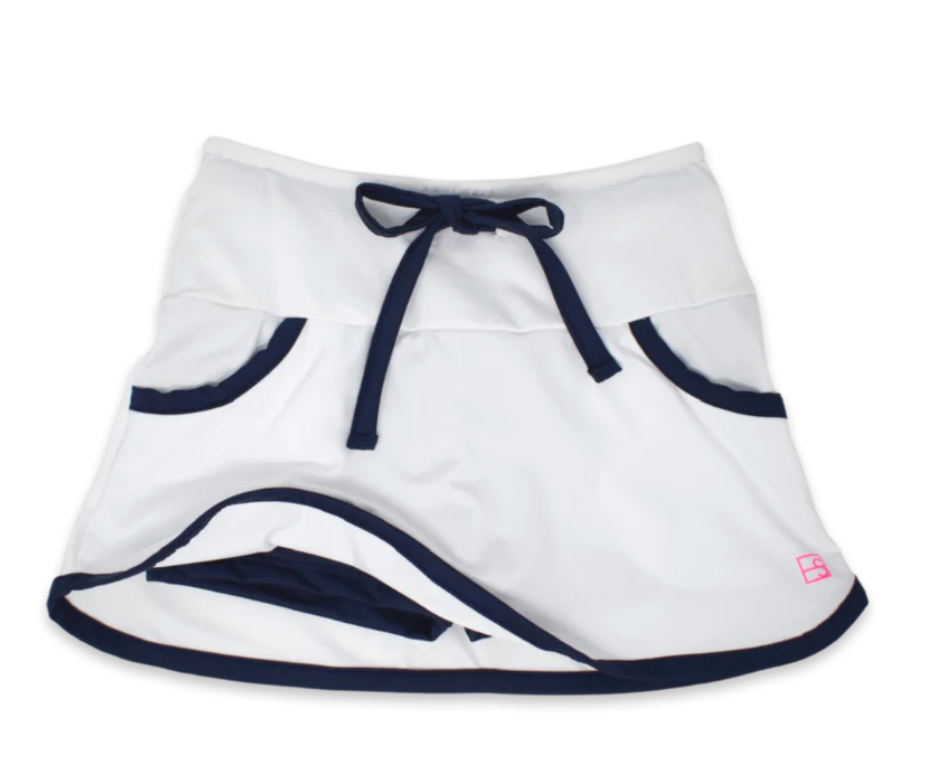 Tiffany Skort- Coconut Nantucket Navy