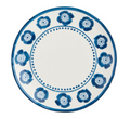 Flower Print Salad Plate