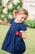 Gianna Navy Dress