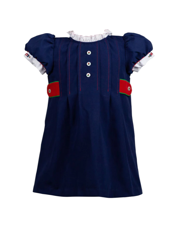 Gianna Navy Dress