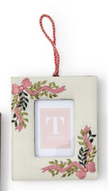 Holiday Memories Embroidered Photo Frame Ornaments