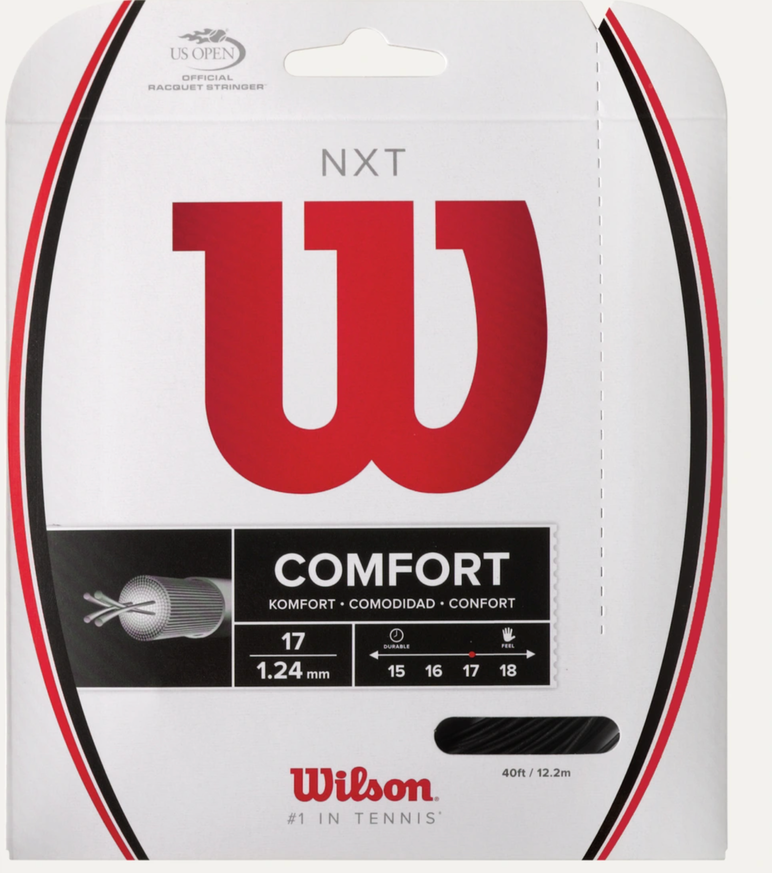 Wilson NXT Comfort Black 17g Black