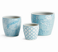 Monarch Flower Pots Blue