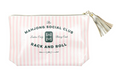 Mahjong Social Club Oil Cloth Pouch