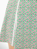 Smooth Sport Gardenia Active Dress in Bubblegum Floral Trellis