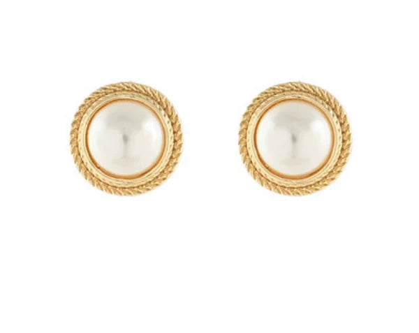 Pearl Dome Shape Earrings