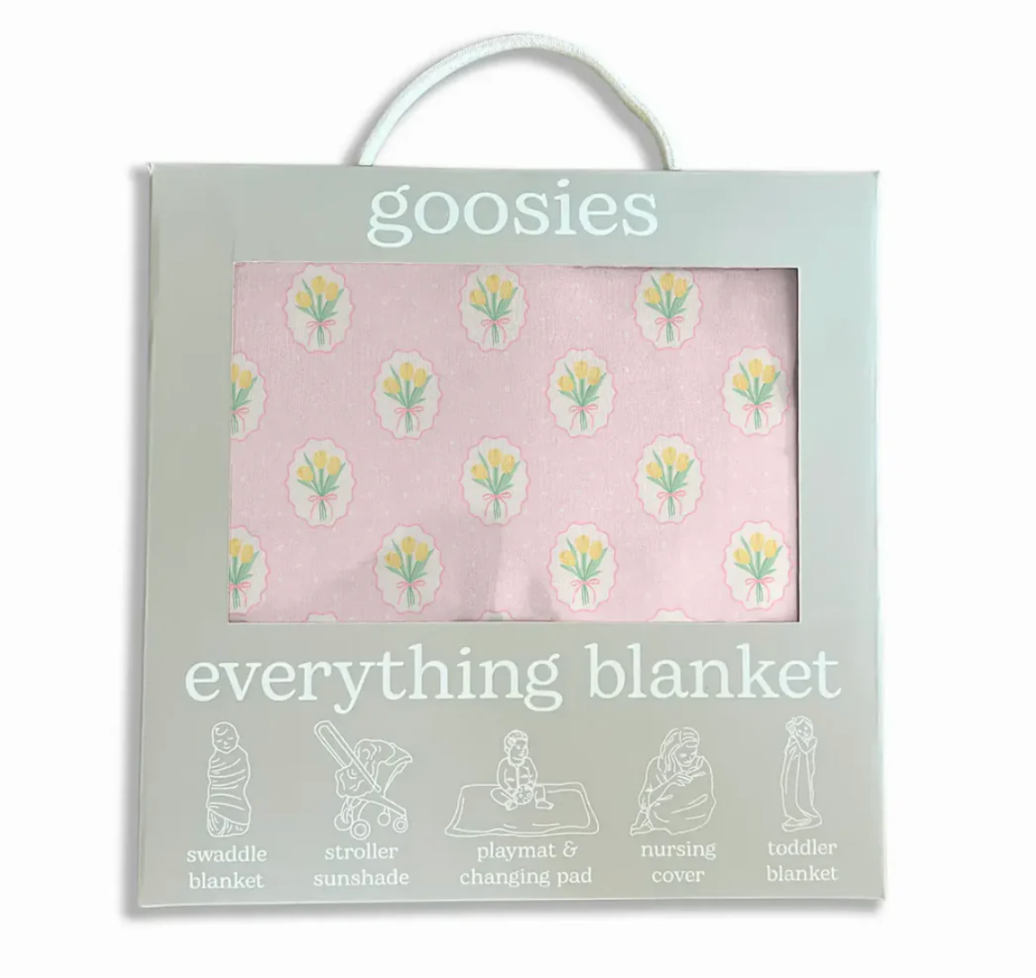 Everything Blanket Fancy Tulips