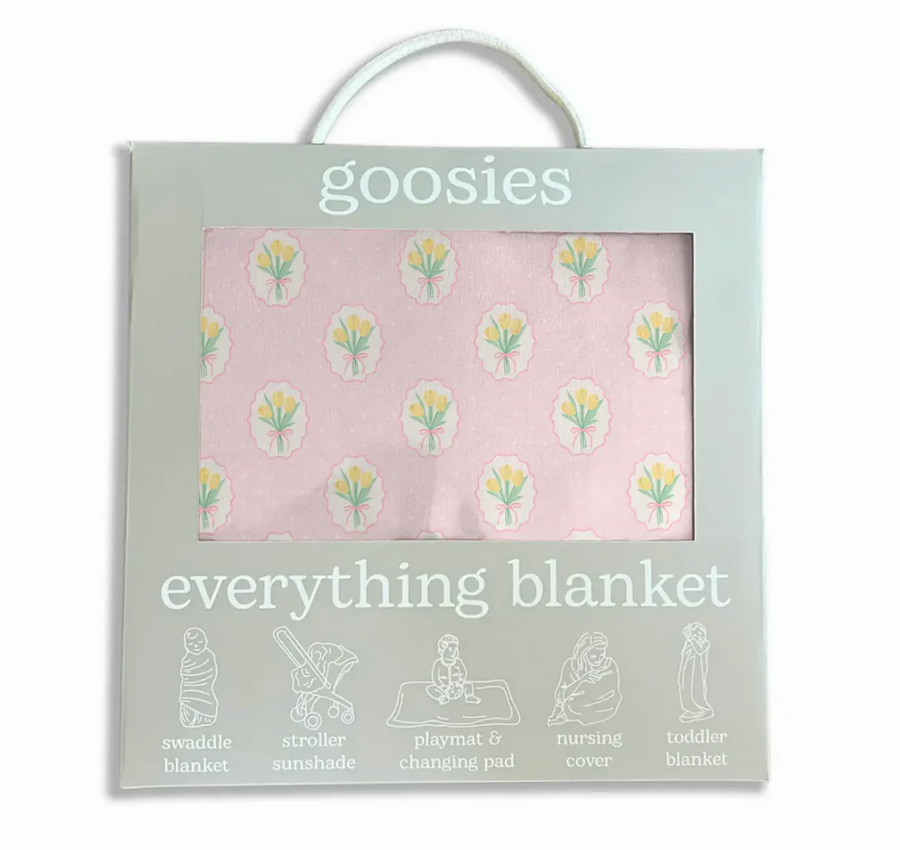 Everything Blanket Fancy Tulips