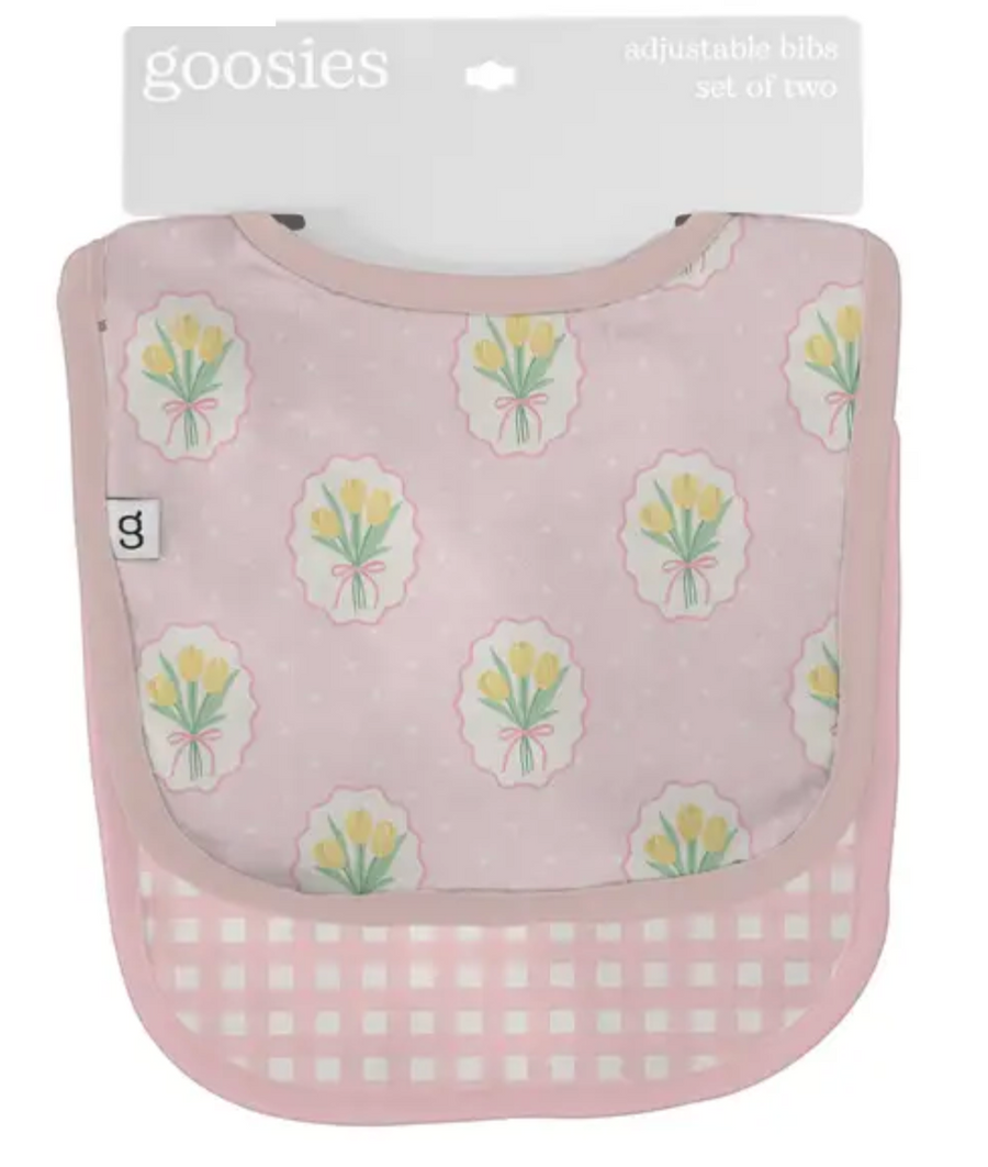 Bib Set - Fancy Tulips