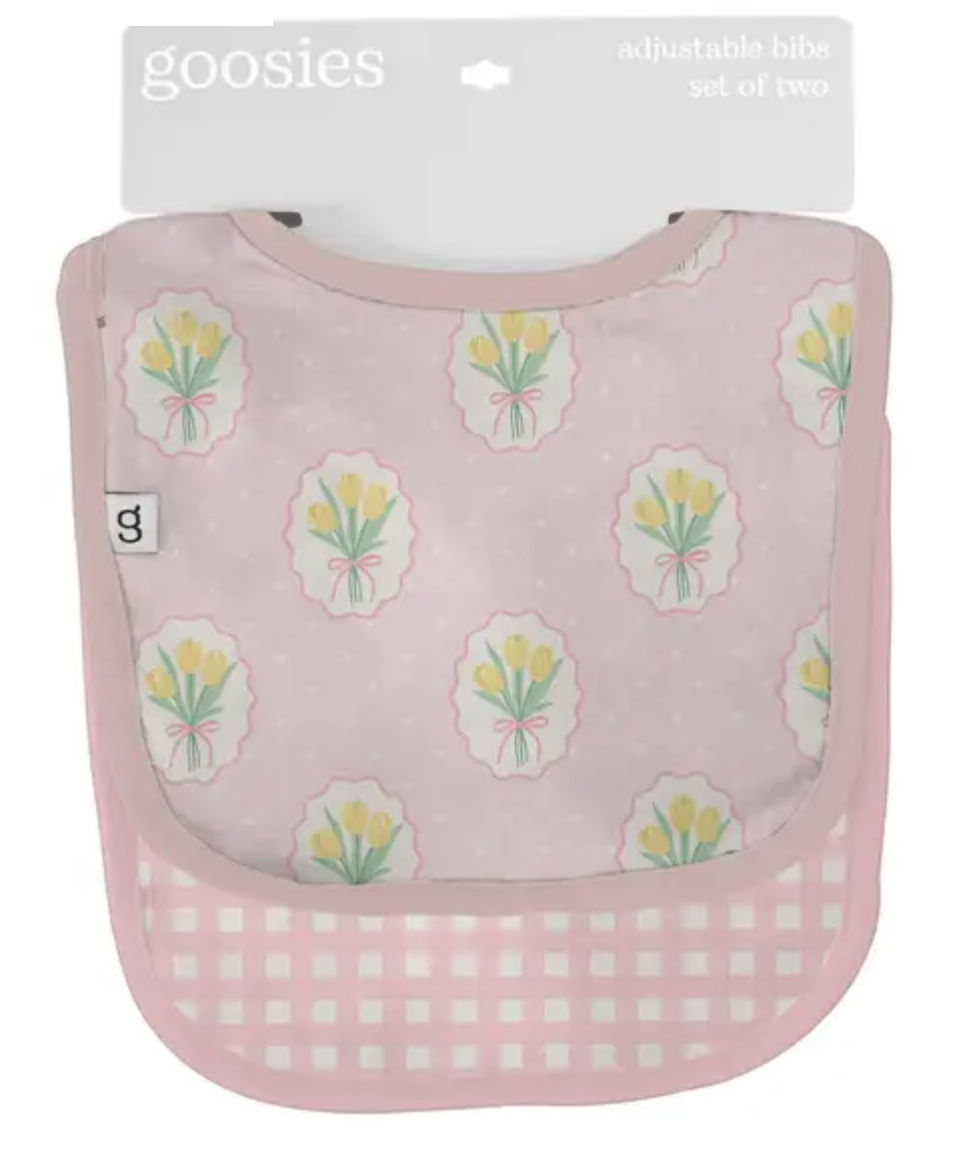 Bib Set - Fancy Tulips