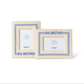 Big Brother 4" x 6" Embroidered Photo Frame