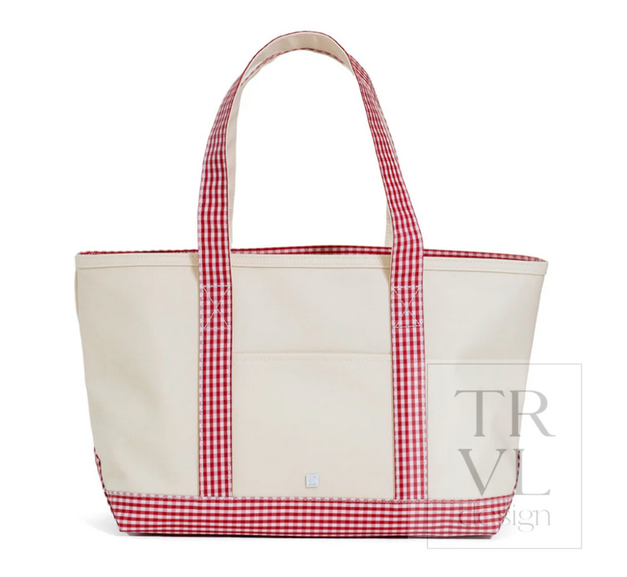 Medium Tote - Coated Canvas