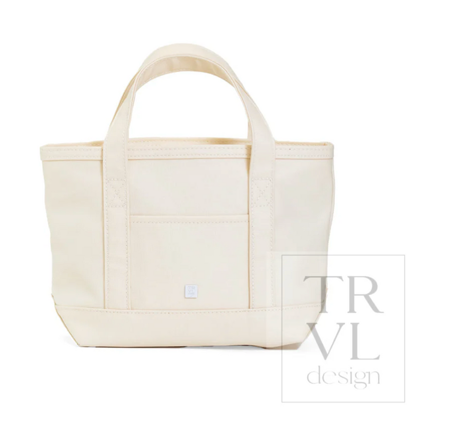 Mini Tote - Coated Canvas