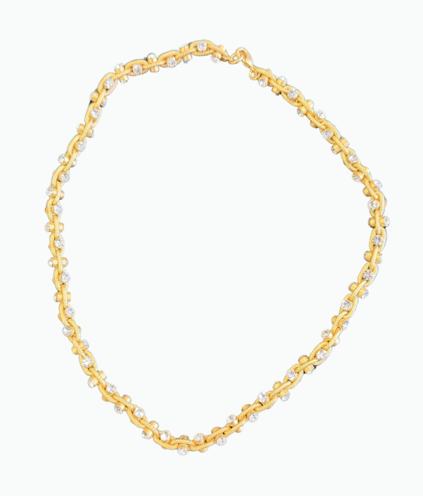 Studded Rope Necklace