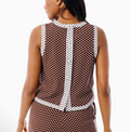 Sleeveless Lennon Top