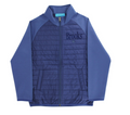 Quilted Bomber Jacket - Navy