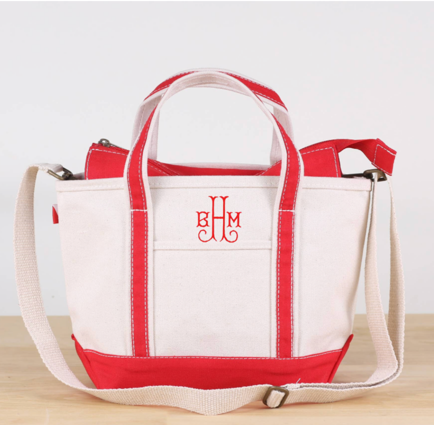 Canvas Crossbody Convertible Tote