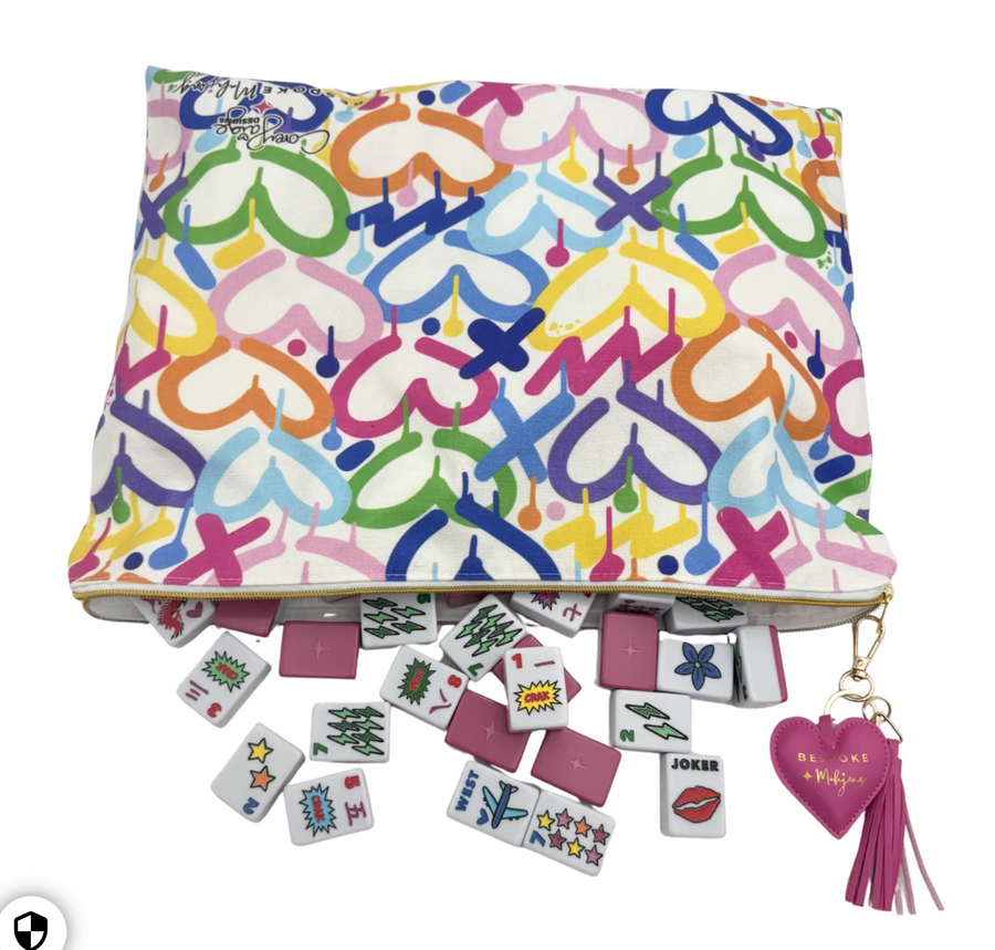 Bespoke X Corey Paige Tile Bag - Electric Love - XL Mega Size