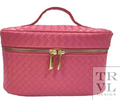 TRVL Luxe Woven Train Case