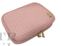 TRVL Luxe Woven Zip Make Up Bag