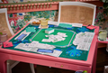 Mahjong Mat Camellia