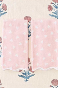 Weezie Scallop Heart Hand Towels Set of Two