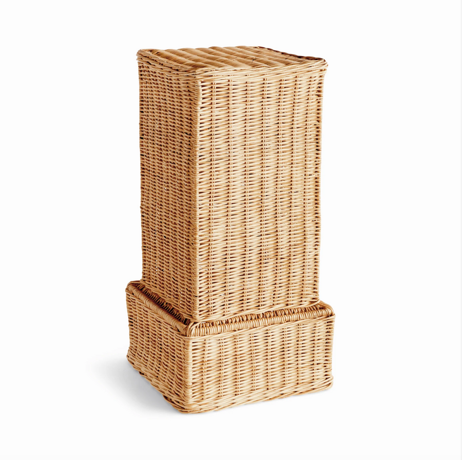 CHARLESTON RATTAN PEDESTAL TALL