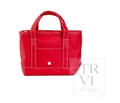 Mini Tote - Coated Canvas